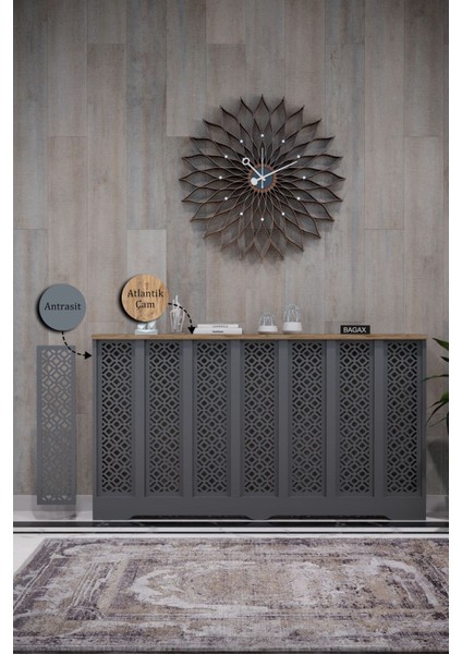 Bgx Modern Petek Onu Dresuar Kaplama 136 cm