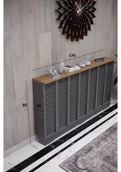 Bgx Modern Petek Onu Dresuar Kaplama 136 cm
