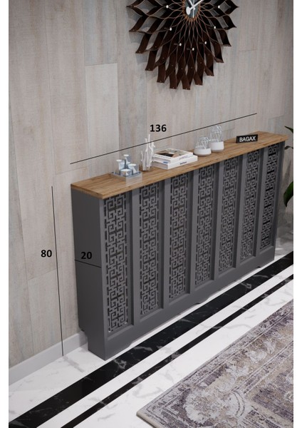 Bgx Modern Petek Onu Dresuar Kaplama 136 cm fiyatları