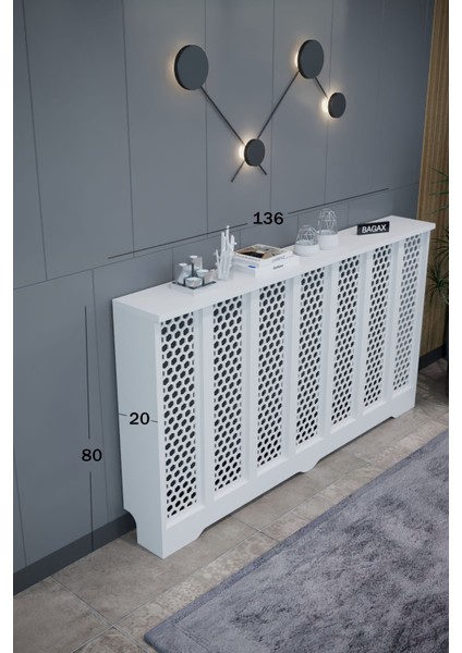Bgx Modern Petek Onu Dresuar Kaplama 136 cm
