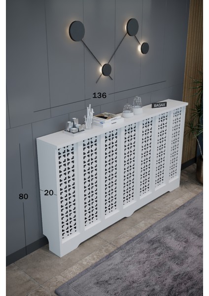 Bgx Modern Petek Onu Dresuar Kaplama 136 cm