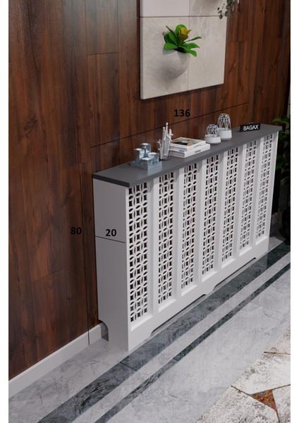 Bgx Modern Petek Onu Dresuar Kaplama 136 cm
