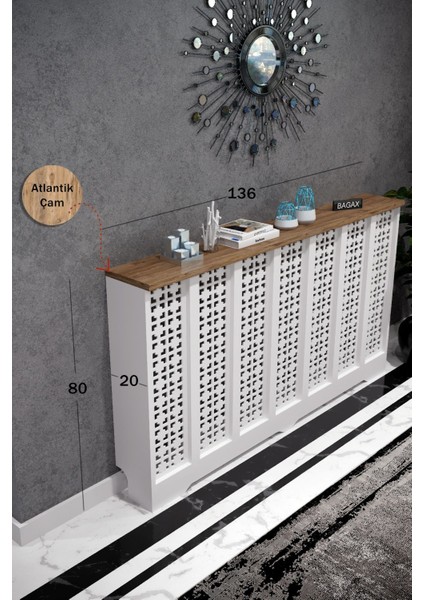 Bgx Modern Petek Onu Dresuar Kaplama 136 cm