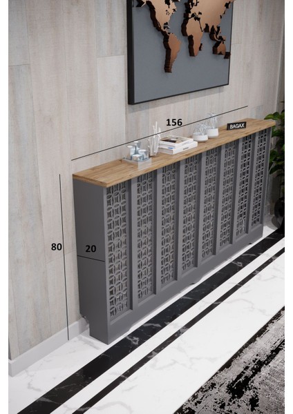 Bgx Modern Petek Onu Dresuar Kaplama 156 cm fiyatları