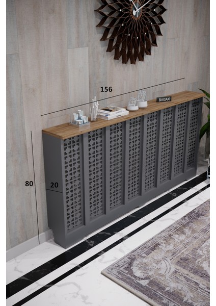 Bgx Modern Petek Onu Dresuar Kaplama 156 cm