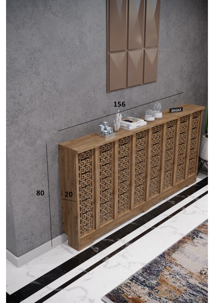 Bgx Modern Petek Onu Dresuar Kaplama 156 cm