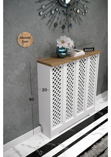 Bgx Modern Petek Onu Dresuar Kaplama 76 cm