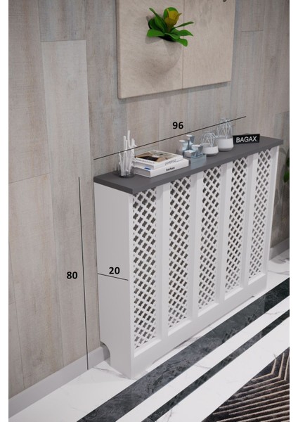 Bgx Modern Petek Onu Dresuar Kaplama 96 cm