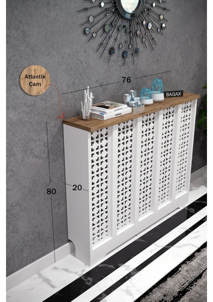 Bgx Modern Petek Onu Dresuar Kaplama 96 cm