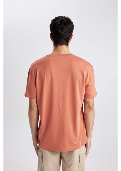 Erkek Turuncu Tişört - V7699AZ/OG350 fırsatları