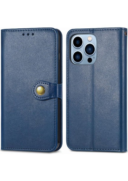 IPhone 13 Için Kılıf Pro Max Cüzdan Fonksiyonu Moda Tasarımı Zarif Flip (Yurt Dışından)