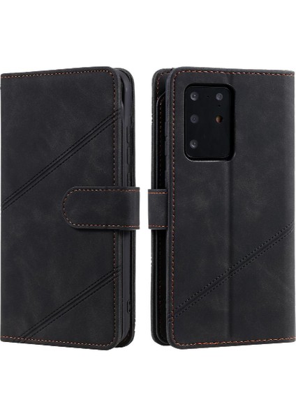 Samsung Galaxy S20 Ultra Pu Deri Manyetik Kart Tutucu Cüzdan (Yurt Dışından)