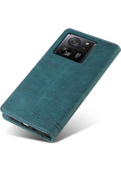 Xiaomi 13T/13T Pro 5g Iki Kart Yuvaları Premium Deri Kickstand (Yurt Dışından)