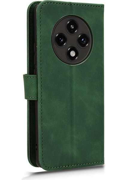Oppo A3 Pro 5g Kart Ekleme Deri Için Kılıf Folio Flip Case Kapak (Yurt Dışından)