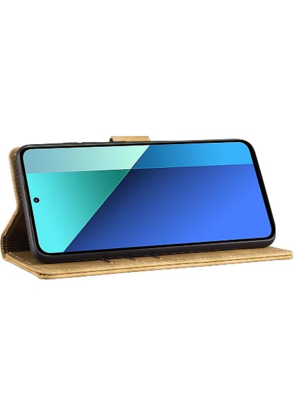 Xiaomi Redmi Için Not 13 4g Kabartmalı Sevimli Kedi Kart Cep Flip (Yurt Dışından)