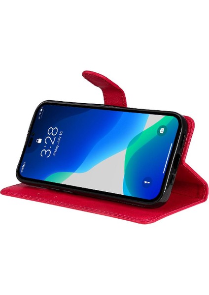 Iphone 14 Için Flip Case Pro Max Iş Cüzdan Telefon Kılıfı Yüksek Kalite (Yurt Dışından)