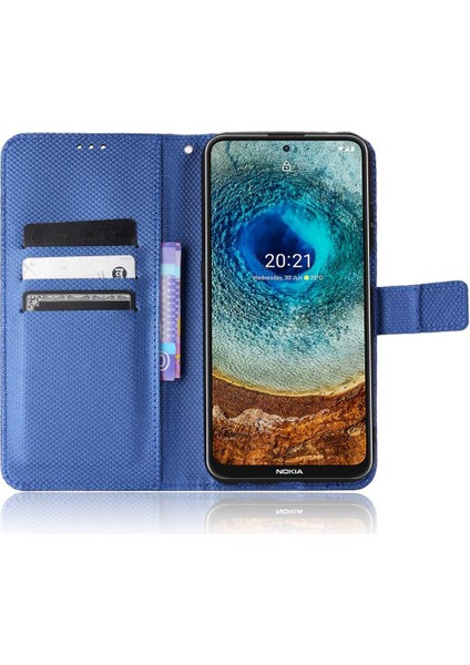 Nokia X10/X20 Kickstand Kart Tutucu Kapak Manyetik Cüzdan Için Kılıf (Yurt Dışından) modelleri
