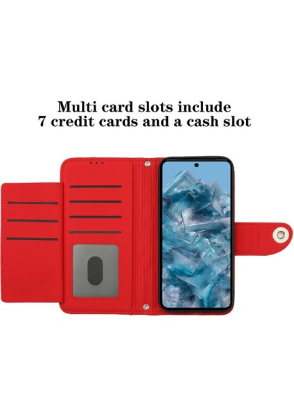 Google Piksel 8 Pro Cüzdan Kapak Için Kılıf Darbeye Şık Koruyucu (Yurt Dışından) fırsatları