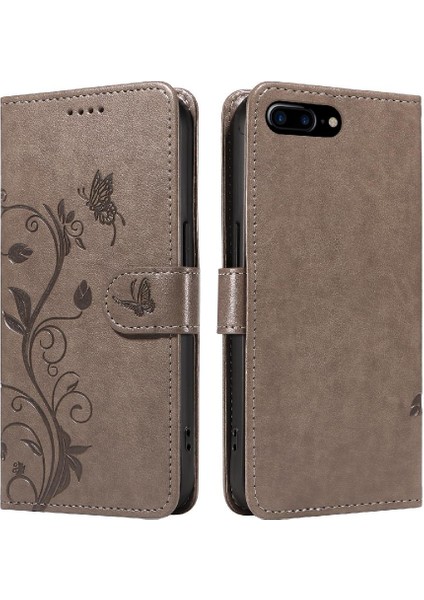 IPhone 7 Için Kılıf Artı/8 Artı ve Kart Yuvası ile El Kayışı Yüksek Kalite (Yurt Dışından)