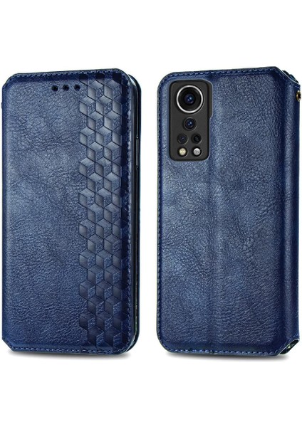 Zte Axon 30 5g Moda Tasarım Deri Kılıf Zarif Iş (Yurt Dışından)