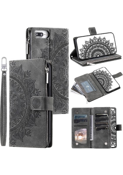IPhone 8 Için Kılıf Artı/7 Artı Mikrofiber Astar Içinde Karbon Fiber Pu Pu (Yurt Dışından)