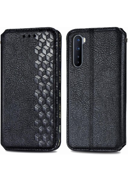 Oneplus Nord Flip Kapak Için Kılıf Zarif Iş Deri Kılıf Moda (Yurt Dışından)