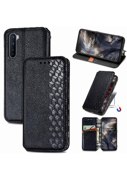 Oneplus Nord Flip Kapak Için Kılıf Zarif Iş Deri Kılıf Moda (Yurt Dışından) modelleri