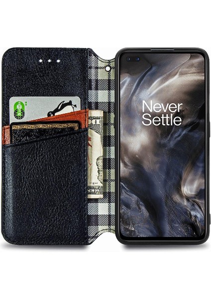Oneplus Nord Flip Kapak Için Kılıf Zarif Iş Deri Kılıf Moda (Yurt Dışından) indirimleri