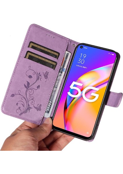 Oppo Için Kılıf A93 5G/A74 5G/A54 5g Cüzdan Telefon Kılıfı El Kayışı ile Yüksek (Yurt Dışından) indirimleri