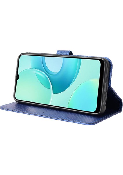 Wiko T10 Kart Tutucu Kapak Manyetik Cüzdan Kickstand Için Kılıf (Yurt Dışından)