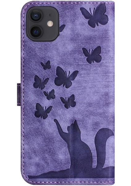 IPhone 12 Için Kılıf Mini Kart Cep Cüzdan Kılıf Flip Folio Tutucu Kapak (Yurt Dışından) indirimleri