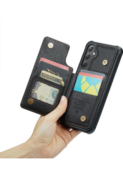 Samsung Galaxy S24 Artı Rfıd Engelleme Kickstand Için Caseme Cüzdan Kılıf (Yurt Dışından)