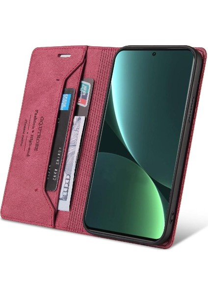 Xiaomi 13 Için Kılıf Iki Kart Yuvaları Premium Deri Premium Deri (Yurt Dışından) fırsatları