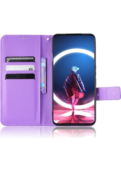 Nubia Kırmızı Sihirli 7 Pro Için Kılıf Kapak Kickstand Kart Tutucu Manyetik Cüzdan (Yurt Dışından)