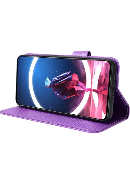 Nubia Kırmızı Sihirli 7 Pro Için Kılıf Kapak Kickstand Kart Tutucu Manyetik Cüzdan (Yurt Dışından)