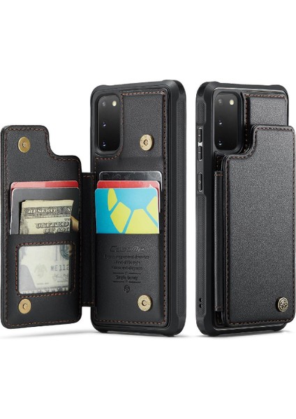 Samsung Galaxy S20 Fe Kart Tutucu Ince Darbeye Dayanıklı Caseme Cüzdan Kılıf (Yurt Dışından)