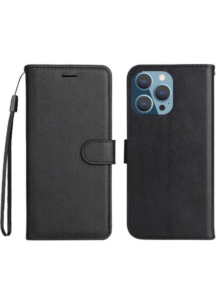 Iphone 14 Için Flip Case Pro Max Iş Cüzdan Telefon Kılıfı Yüksek Kalite (Yurt Dışından)