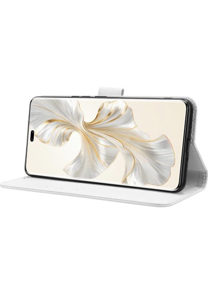 Onur Için Kılıf 100 Pro 5g Kickstand Manyetik Cüzdan Kart Tutucu Kapak (Yurt Dışından) fırsatları