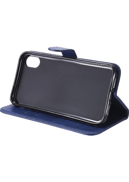 Iphone Xr Iş Cüzdan Telefon Kılıfı Için Flip Case Yüksek Kalite Deri (Yurt Dışından)