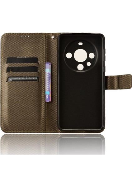 Huawei Mate 60 Pro 5g Için Kılıf Manyetik Cüzdan Kart Tutucu Kickstand Kapak (Yurt Dışından) modelleri