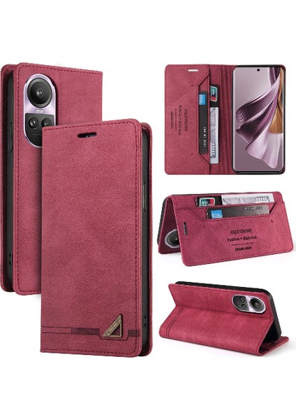 Oppo Oppo 10 5g Için Iki Kart Yuvaları Premium Deri Premium Deri (Yurt Dışından)