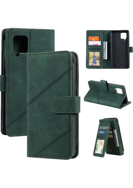 Samsung Galaxy Case 5g Pu Deri Kart Tutucu Kickstand Cüzdan (Yurt Dışından)