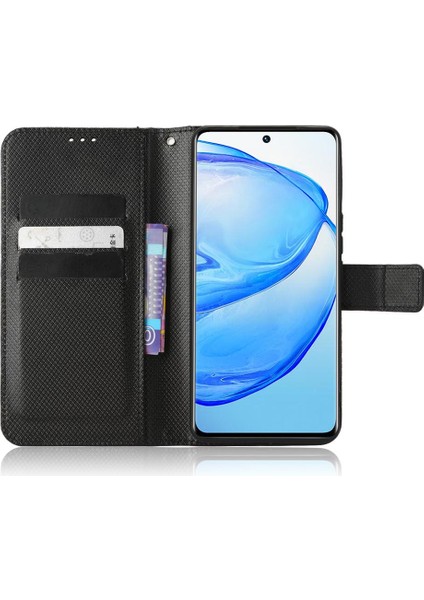 Vivo V25 Pro Kart Tutucu Kickstand Manyetik Cüzdan Kapak Için Kılıf (Yurt Dışından)