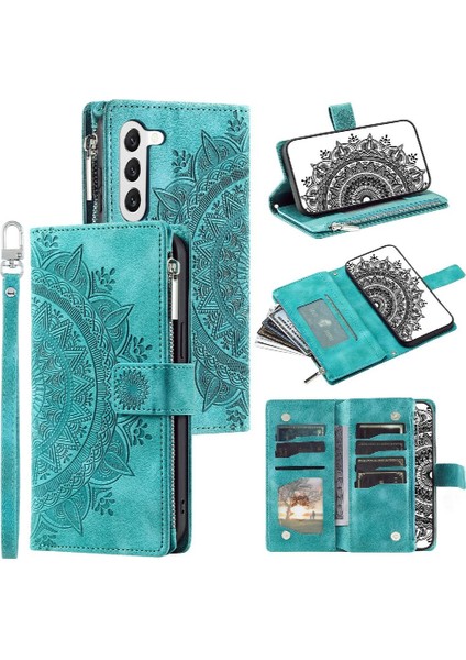 Kırmızı Dikey Çizgili Mikrofiber Astar Pu ile Samsung Galaxy S23 Için Kılıf (Yurt Dışından) fiyatları