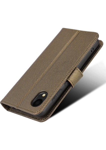 Samsung Galaxy A22 5g Için Kılıf Kapak Manyetik Cüzdan Kart Tutucu Kickstand (Yurt Dışından)