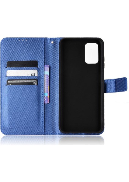 Samsung Galaxy A03S Kickstand Manyetik Cüzdan Kapak Kart Tutucu (Yurt Dışından)