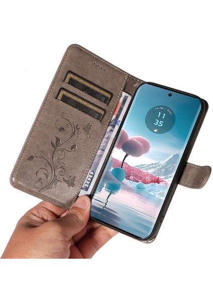 Motorola Kenar 40 Neo 5g Için El Kayışı Kabartmalı Kelebek ve (Yurt Dışından) indirimleri