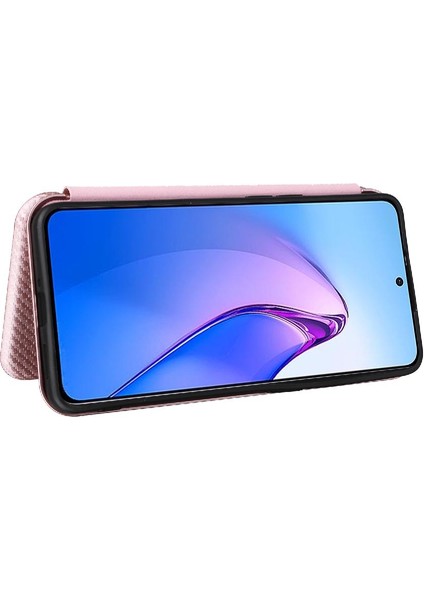 Oppo RENO8PRO Artı Kart Ekleme Deri Için Kılıf Folio Flip Case Karbon (Yurt Dışından) fiyatları