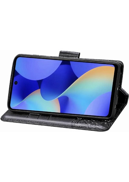 Tecno Spark 10 Pro Çok Renkli Iş Kelebek Cüzdan Kanat Için Kılıf (Yurt Dışından)