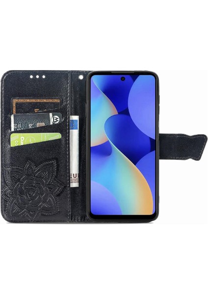 Tecno Spark 10 Pro Çok Renkli Iş Kelebek Cüzdan Kanat Için Kılıf (Yurt Dışından)
